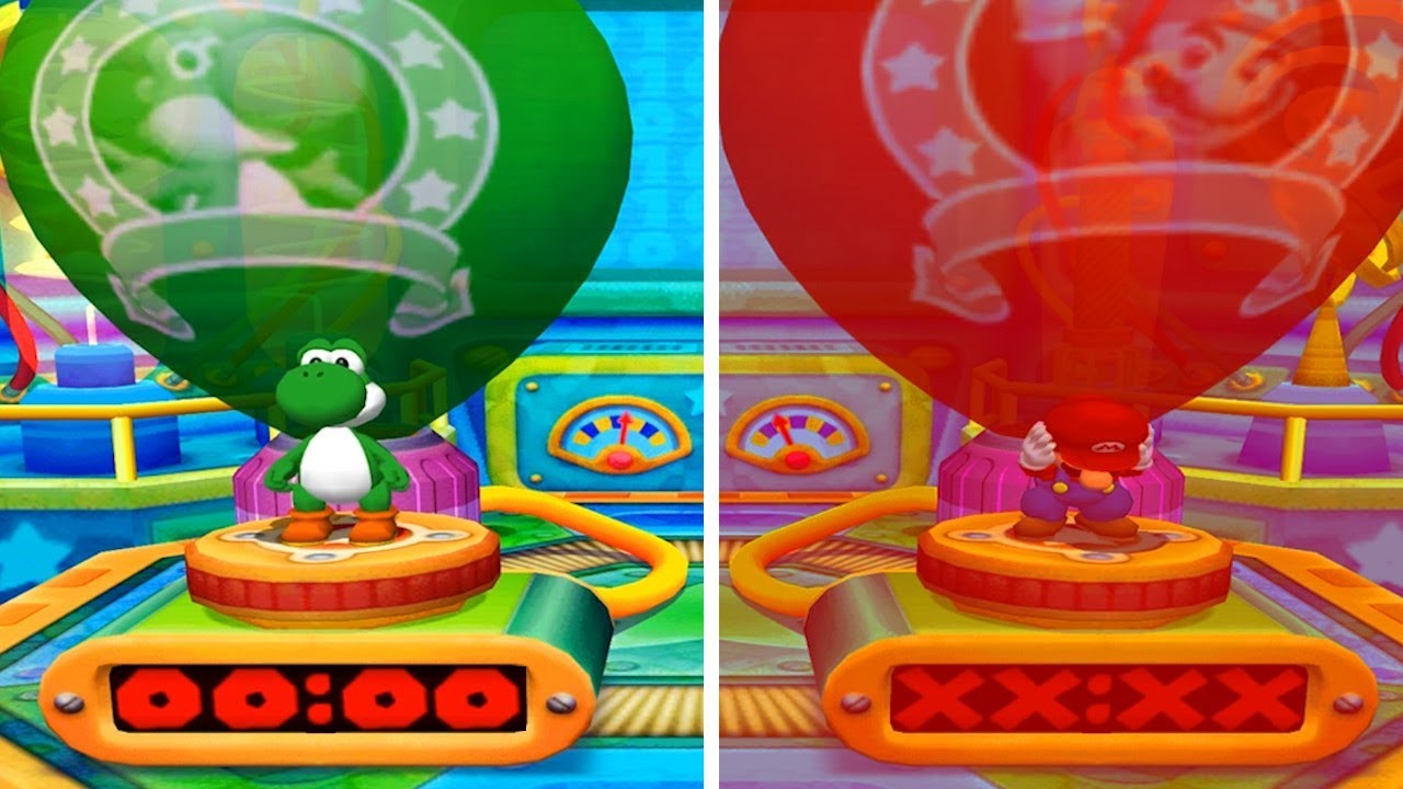 Mario Party 5 - All Duel Minigames