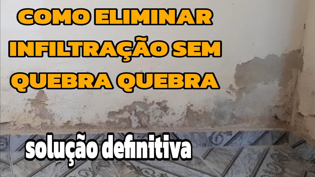 COMO TIRAR UMIDADE SEM QUEBRA QUEBRA. SOLUÇÃO DEFINITIVA,  NÃO É PALIATIVO
