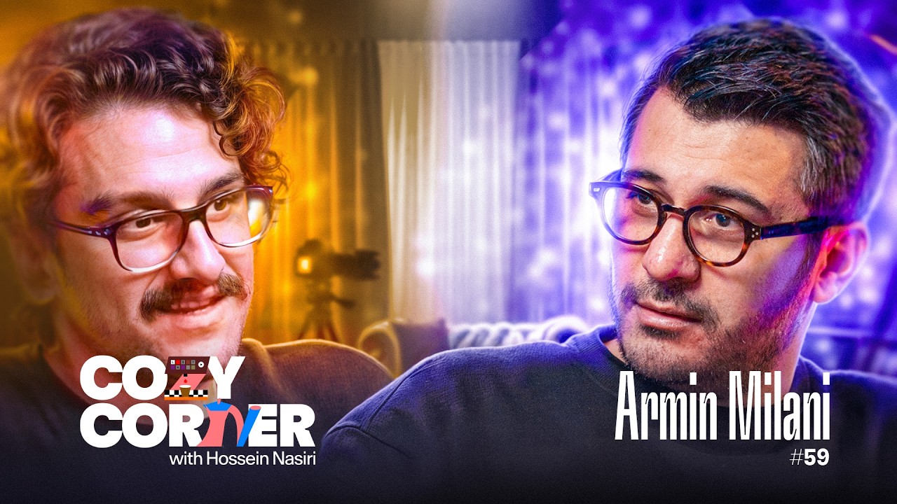 Corner 59: Armin Milani | آرمین میلانی: گرافیست سرآشپزی که قصه‌های زندگی‌اش رو توی بشقاب‌ها می‌چیند