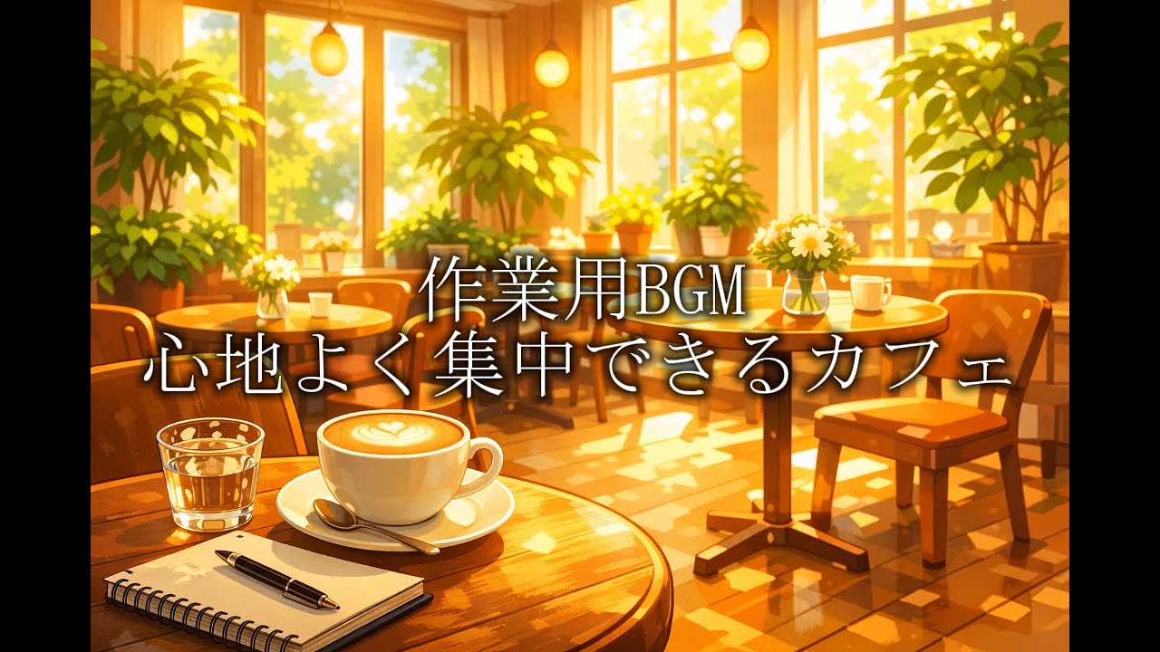 【作業用BGM】静かなカフェピアノ｜仕事・勉強・読書 | Relaxing Background Music
