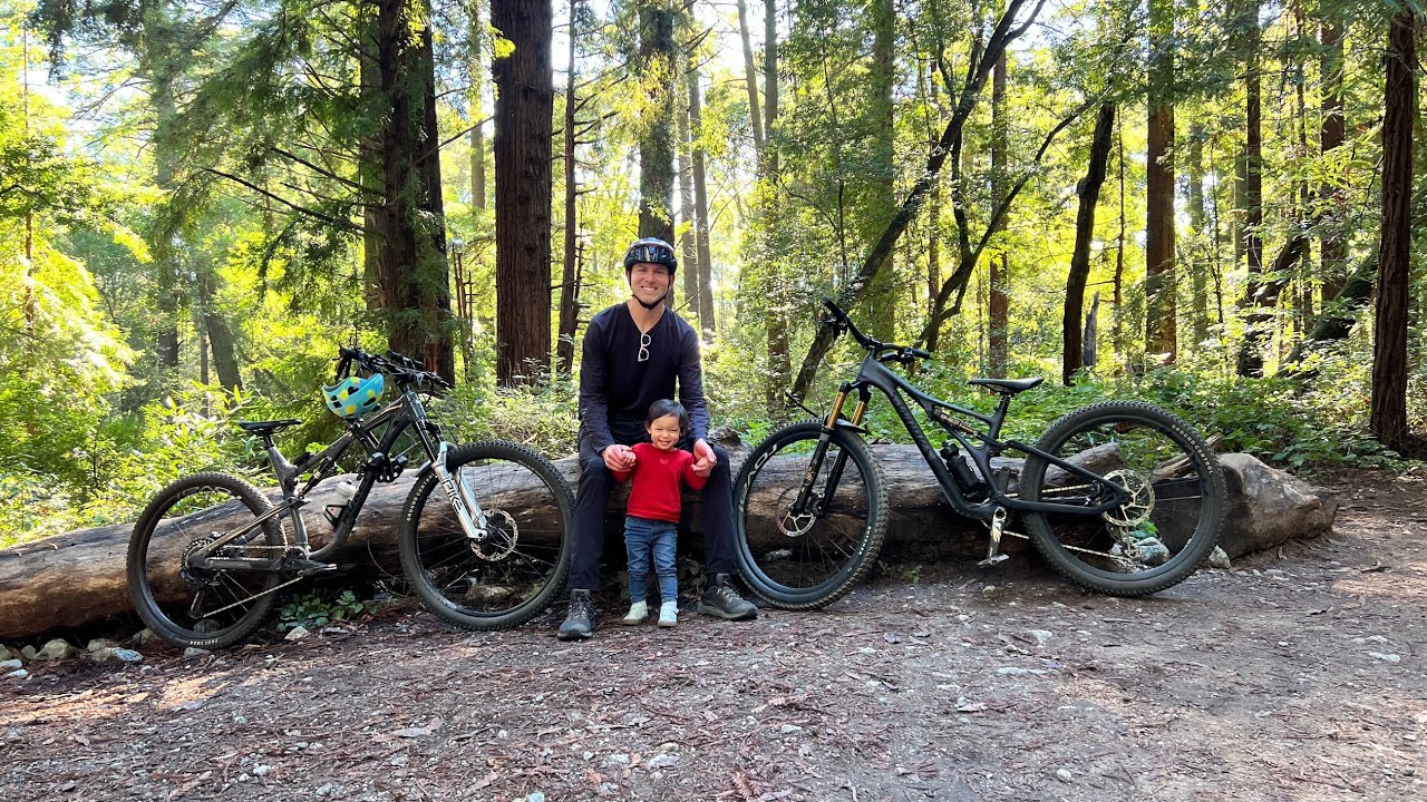 The PERFECT trail for our 1.5 year old | EMT Santa Cruz MTB