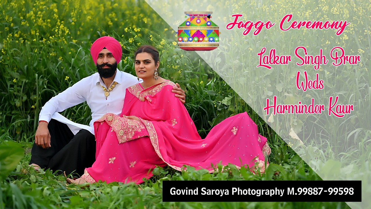 🛑Hd Live 2 Jaago Lalkar singh brar weds Harminder Kaur Govind faroya Photography budhsingh wala
