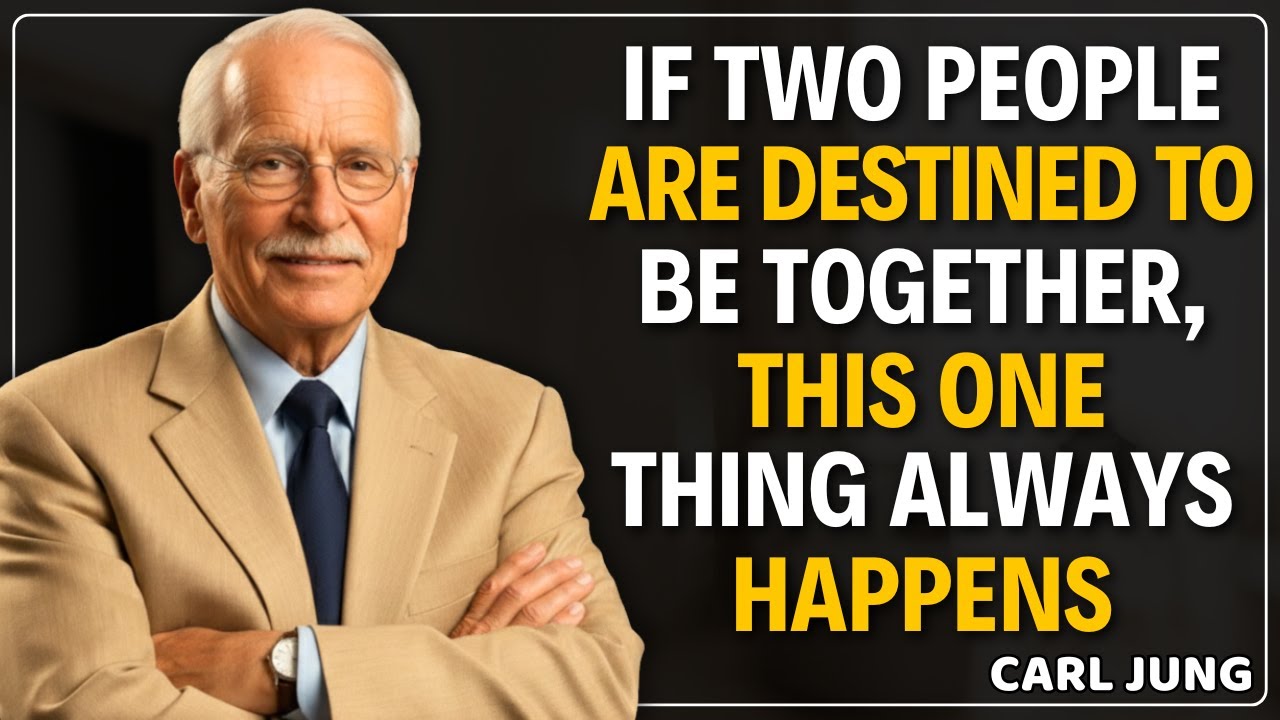 IF TWO PEOPLE ARE DESTINED TO BE TOGETHER, THIS ONE THING ALWAYS HAPPENS | CARL JUNG