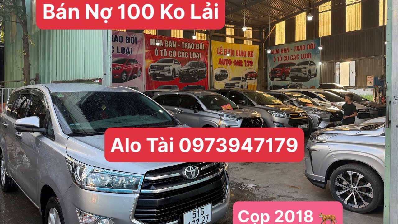 🔴28/2 Cọp inova 2018 Ko Dành Cho Số Đông Alo Tài 0973947179 Bán Nợ Ko Lải Có Đỏi Bù Oto các loại