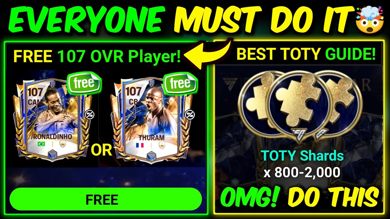 FREE 107 OVR Player - BEST TOTY Event Guide, Get 1K Shard Tokens | Mr. Believer