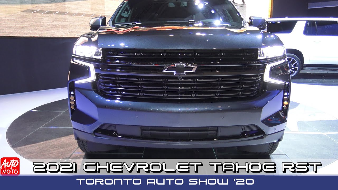 2021 Chevrolet Tahoe RST - Exterior And Interior - Toronto Auto Show 2020