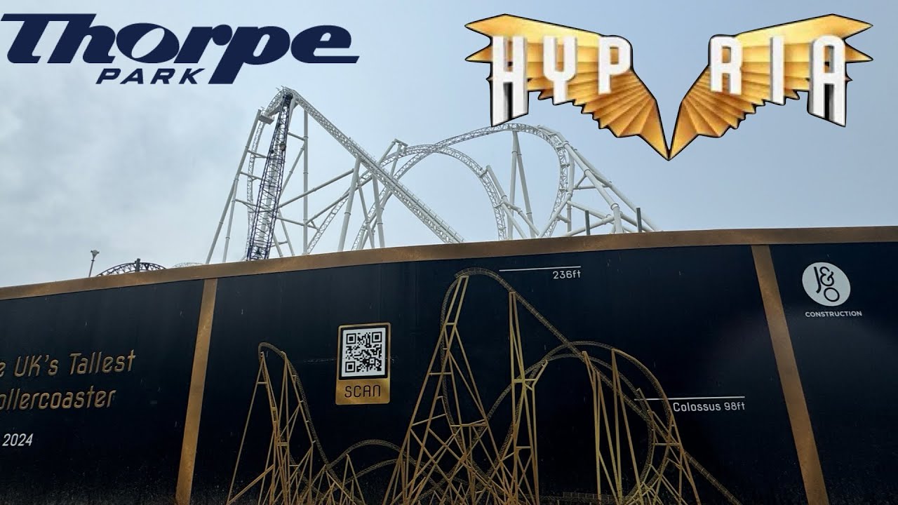Behind-The-Scenes tour of Hyperia construction site!