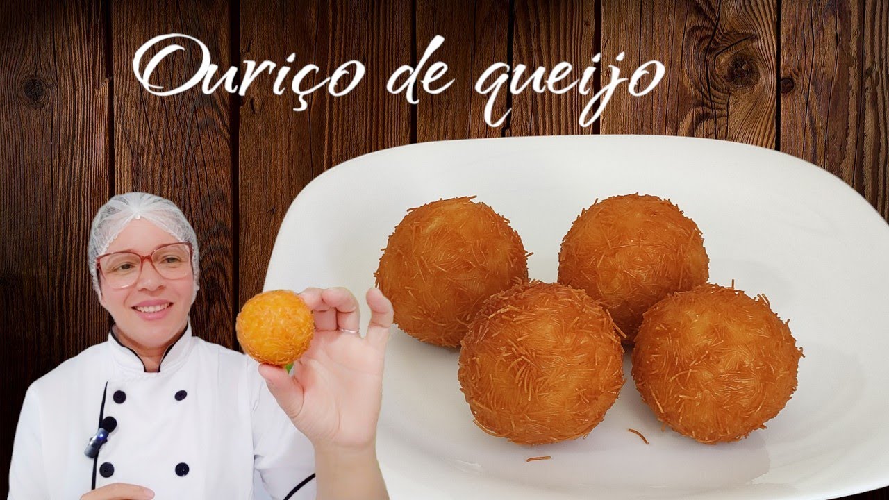 BOLINHA DE MILHO COM QUEIJO. EMPANADO CROCANTE COM MACARRÃO 😲