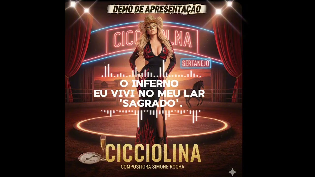 LÁ CICCIOLINA  (Demo de Apresentação) Compositora Simone Rocha 