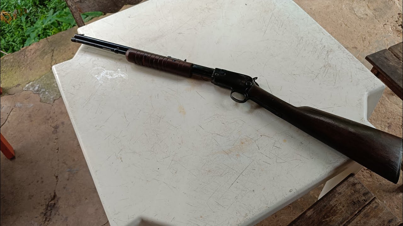 O lendário rifle 22 ROSSI GALLERY JÚNIOR  / Parte 2 e totalmente restaurado!