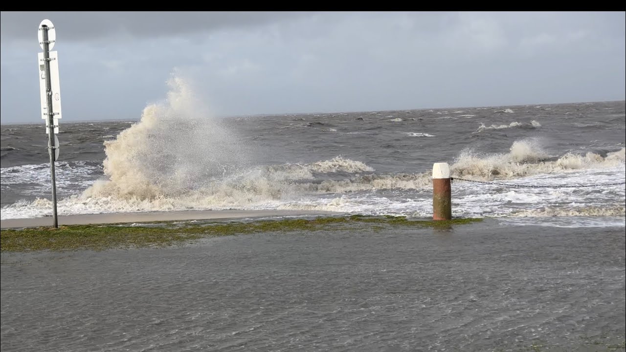 🌬️ UNGLAUBLICH! Windgeschwindigkeiten bis 120km/h an Nordseeküste - Orkan 