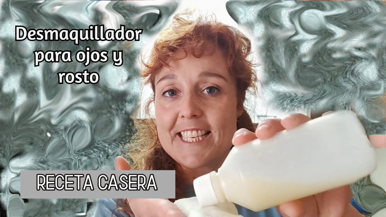 Cómo hacer un DESMAQUILLANTE  DE OJOS BIFÁSICO fácil (Cosmética natural y casera)