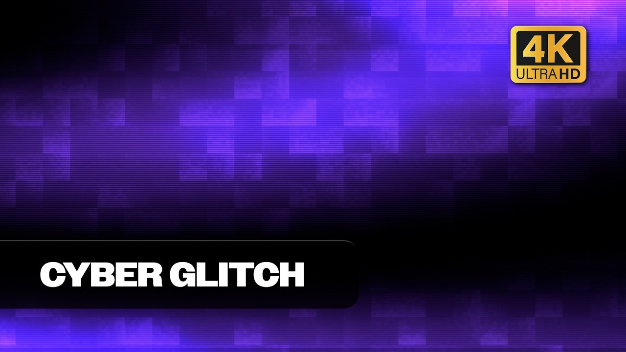 4K Abstract Purple Tech Loop - Futuristic Background