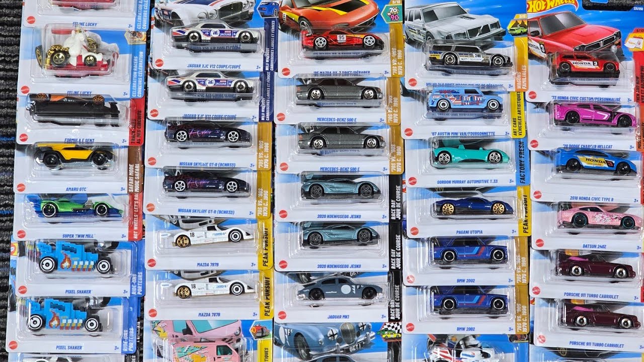 UNBOXING HOT WHEELS CASE N MAINLINE 2025 FROM RO TOYS