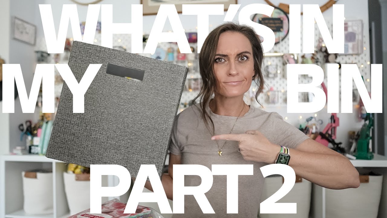 What’s In My Bin Part 2! Let’s Finish Organizing The Sewing Goodies And Do Some Giveaways!