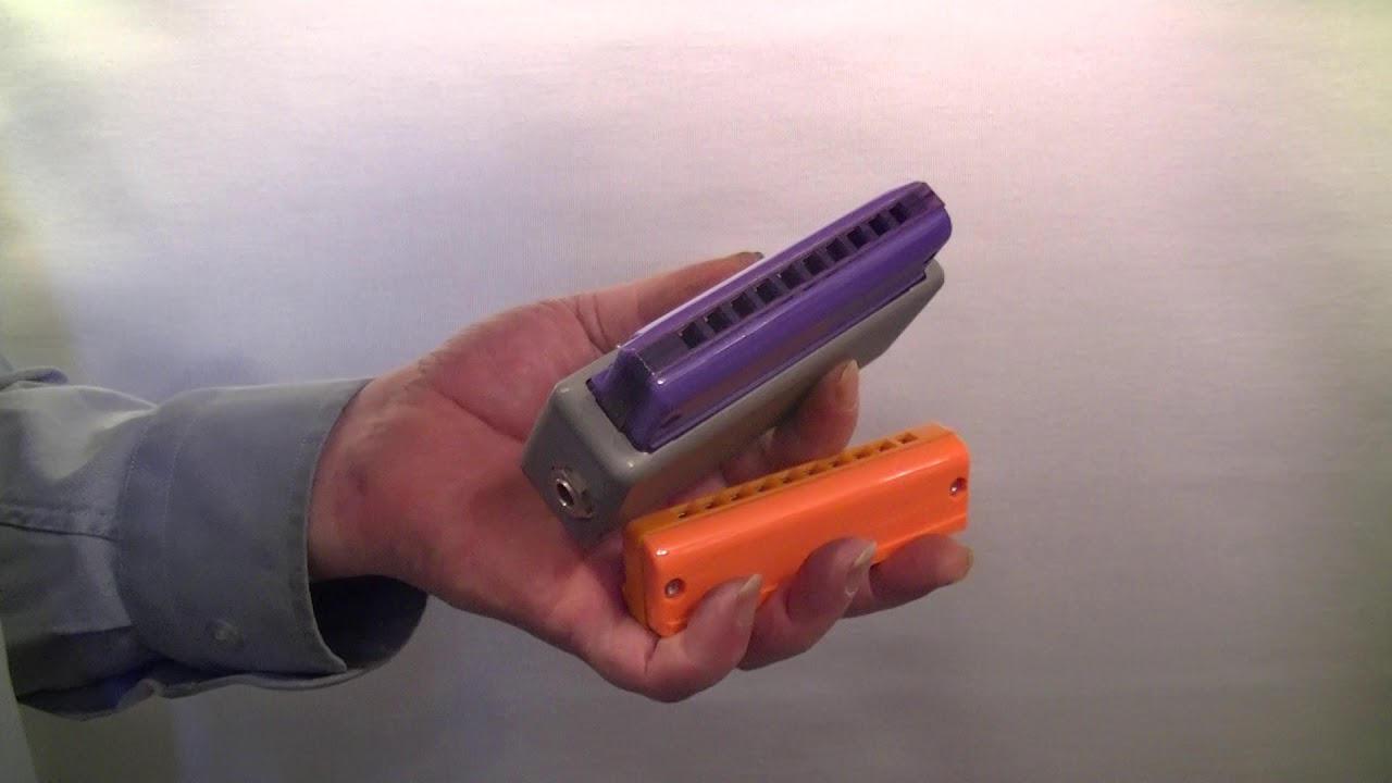 Harmonicaster Electric Harmonica: Changing Keys is a Snap