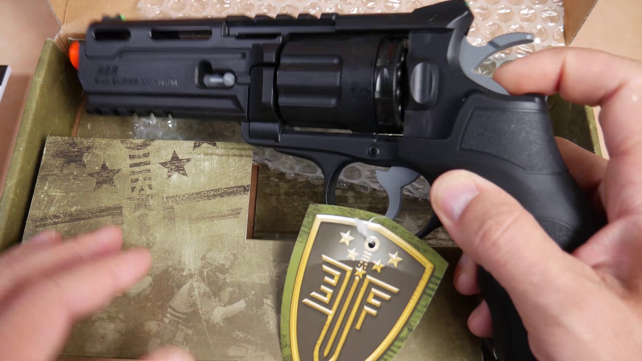 First Look H8R Airsoft Revolver - Elite Force