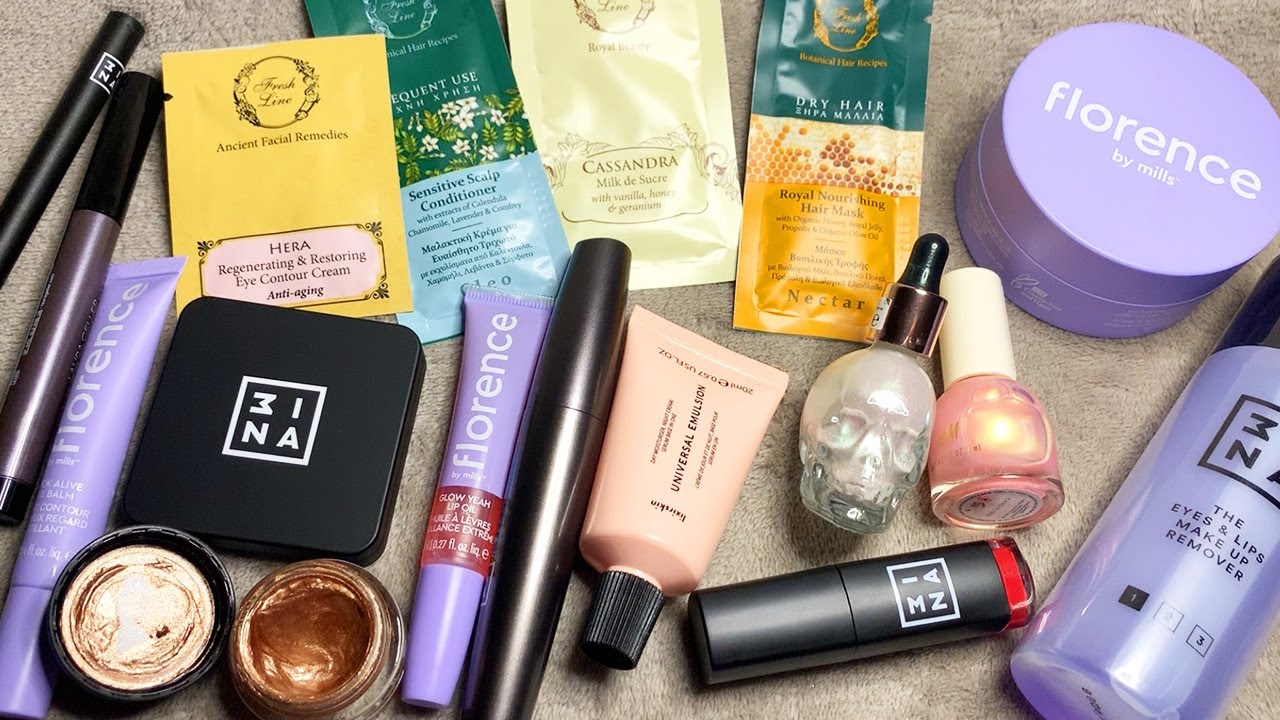 ASMR Makeup and Skincare Haul (Whispered)