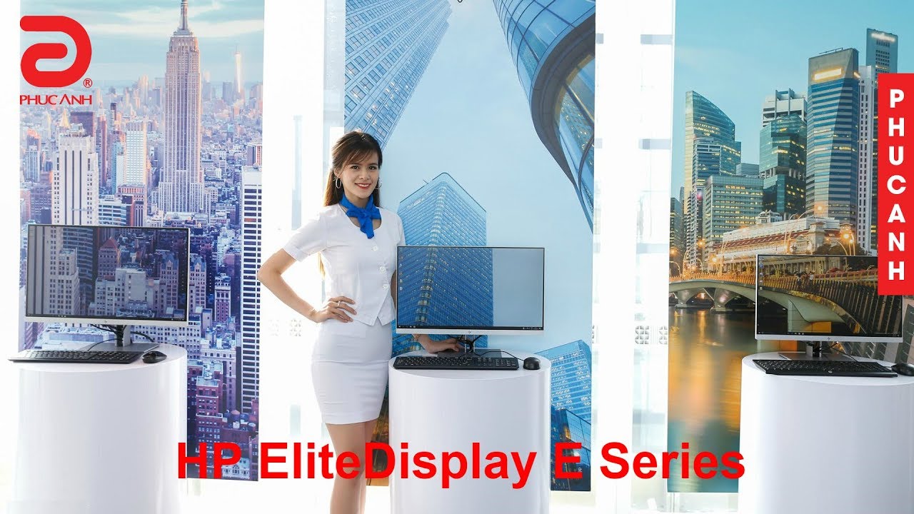 HP EliteDisplay E Series - D&ograve;ng m&agrave;n h&igrave;nh chuẩn mực d&agrave;nh cho giới văn ph&ograve;ng