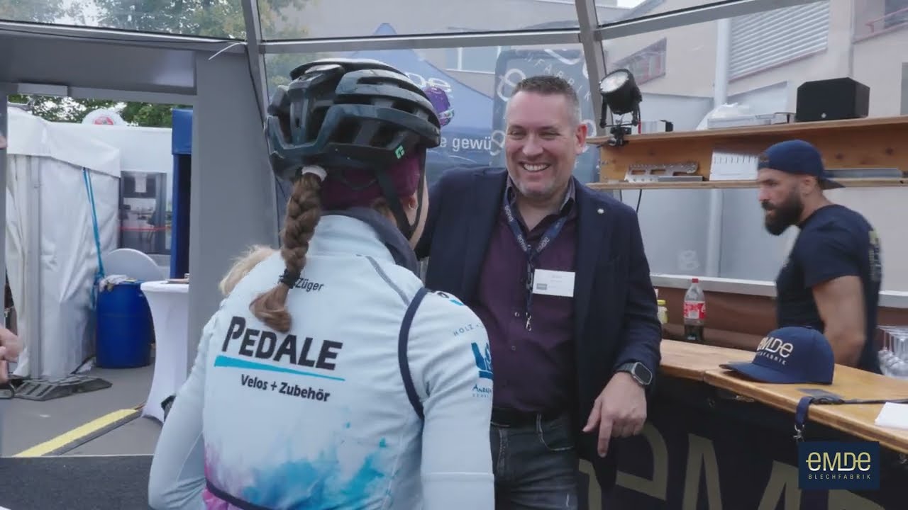 Die eMDe Blechfabrik auf der Gewerbeschau Kaltbrunn 2024
