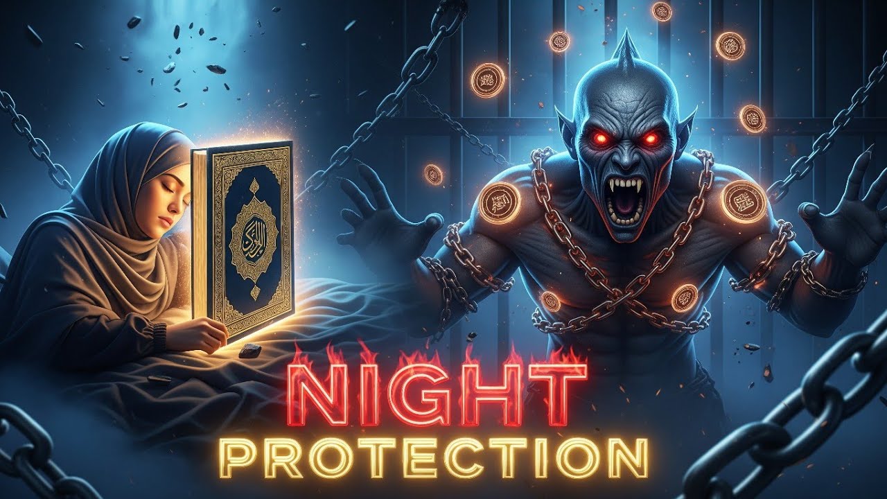 Sleep Ruqyah Shield 🌙 | Defeat Evil Jinns & Guard Your Home from Shaitan