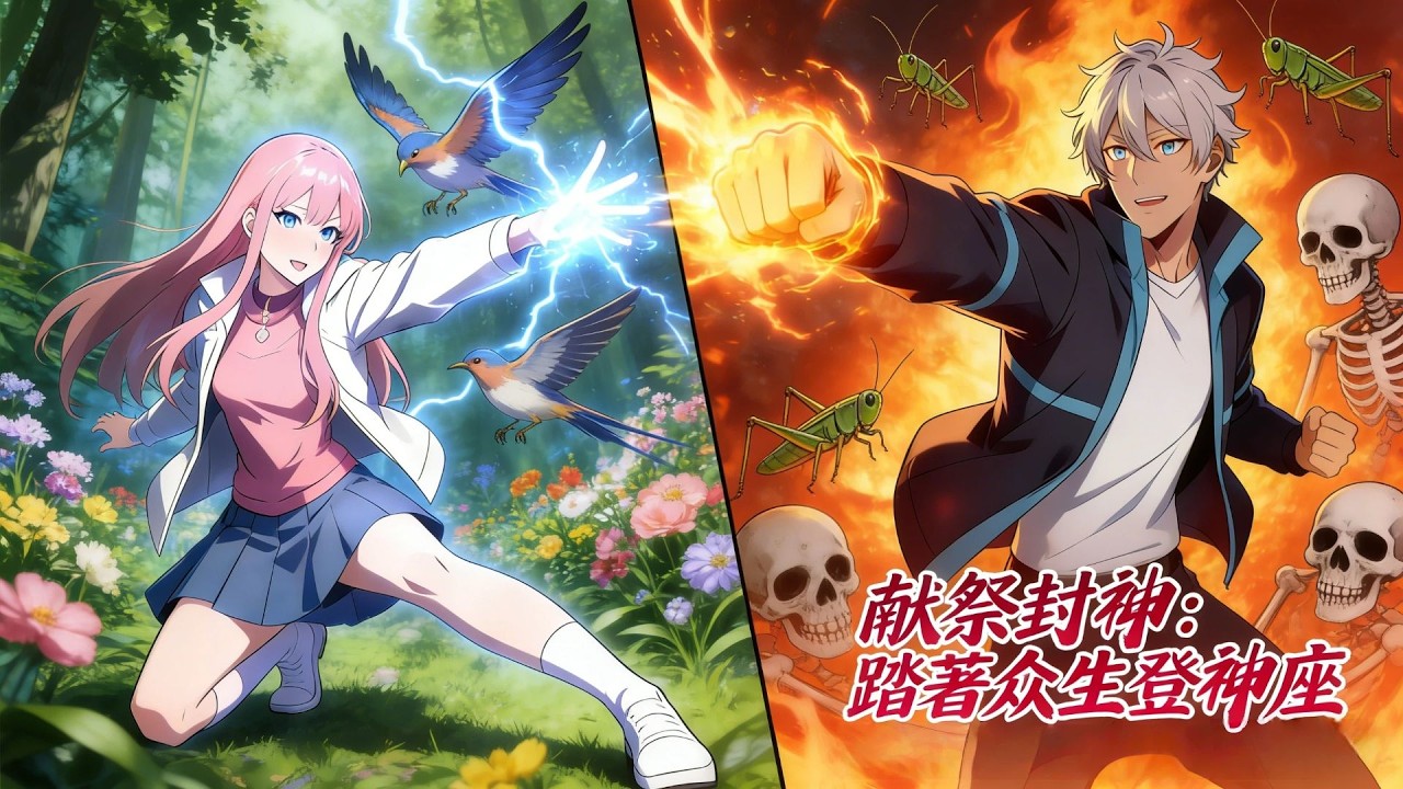 🔥 MULTISUB【獻祭封神：踏著眾生登神座】全集版｜一口氣看完⚡黑暗成神 × 獻祭流系統啟動神力指數暴漲、眾神被迫低頭高能碾壓！🎥1080P#系統流 #爽番動畫 #國漫