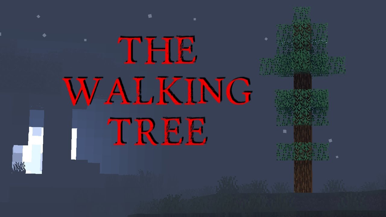 If a Walking Tree Shows Up At Your House, ABANDON YOUR HOUSE! Minecraft Creepypasta