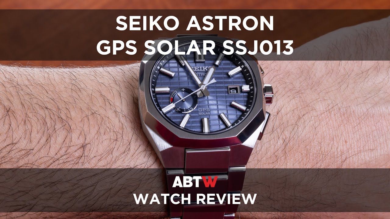 Обзор часов Seiko Astron GPS Solar Titanium SSJ013