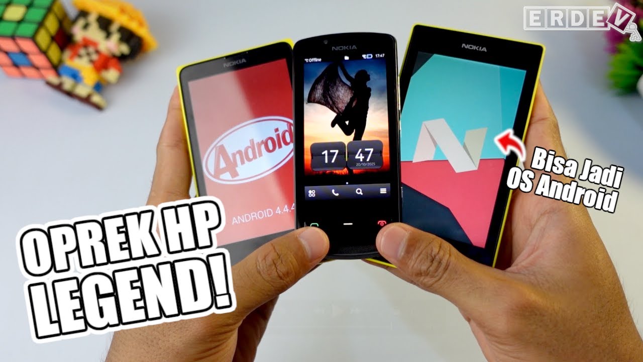 COBA BIKIN HP LEGEND JADI LEBIH KEREN & UNIK! - Oprek Nokia OS Lumia 520 Android CusROM Symbian CFW