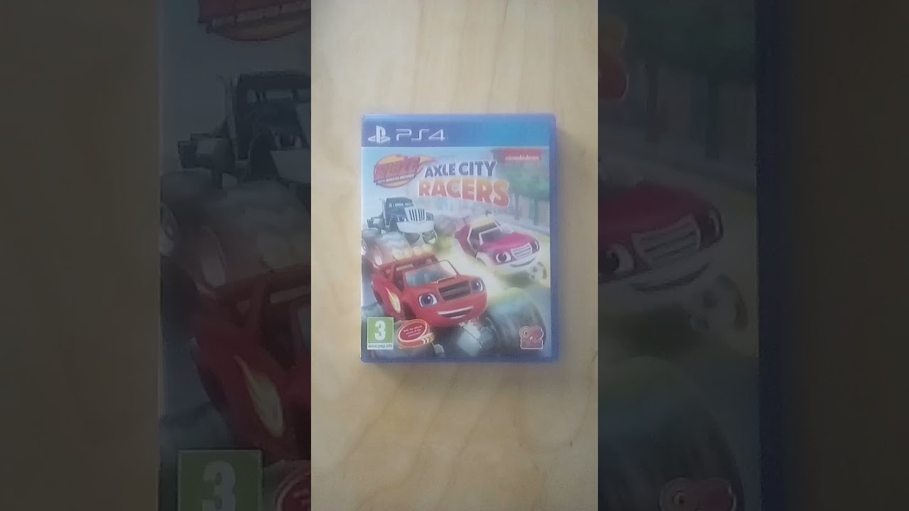 new PS4 game added to my collection (Blaze Axle City Racers)