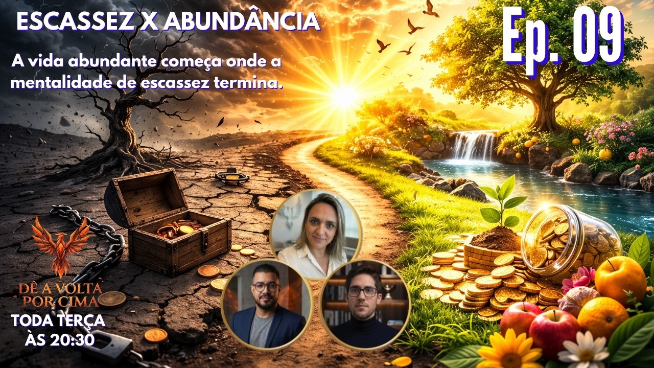 Ep. 09   Mentalidade de Escassez: O Bloqueio Invisível Que Sabota Sua Vida - #DeAVoltaPorCima