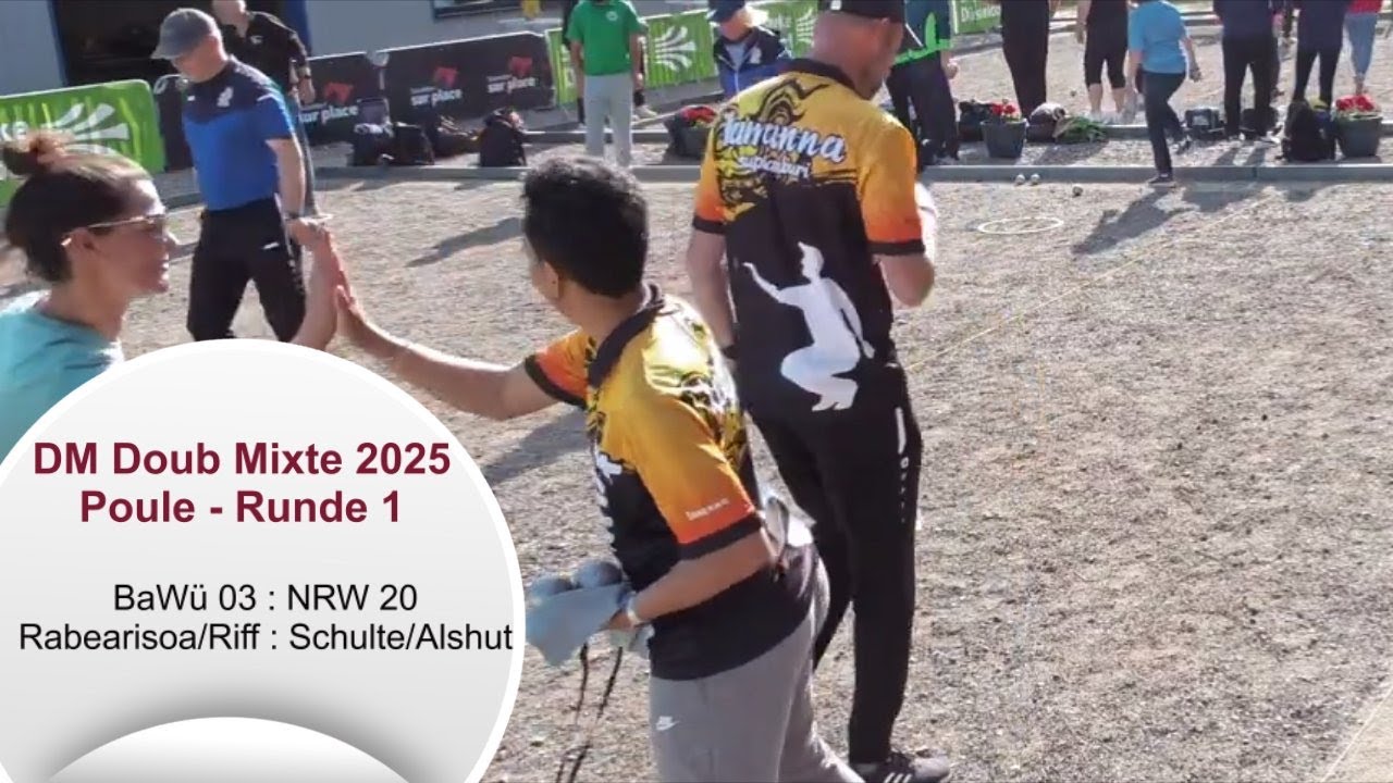 DM Mixte Poule RD 1 - BaWü 03 : NRW 20