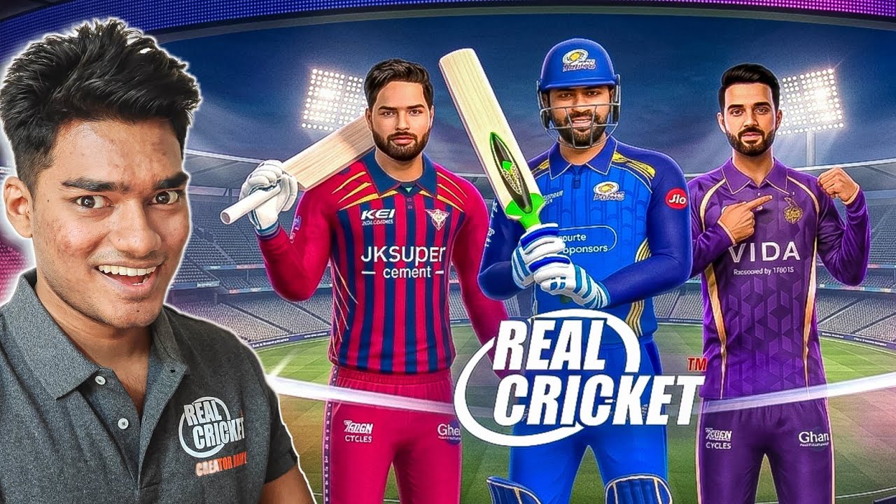 Real Cricket New Update 😱 2 New IPL Teams Added + 7 Licensed Teams 🔥