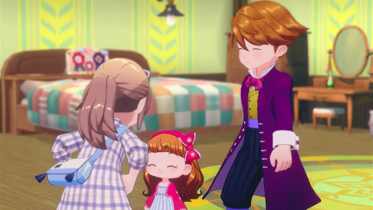 Story of Seasons: Grand Bazaar-Family Outing 1&2 with Jules(JP voiceover)