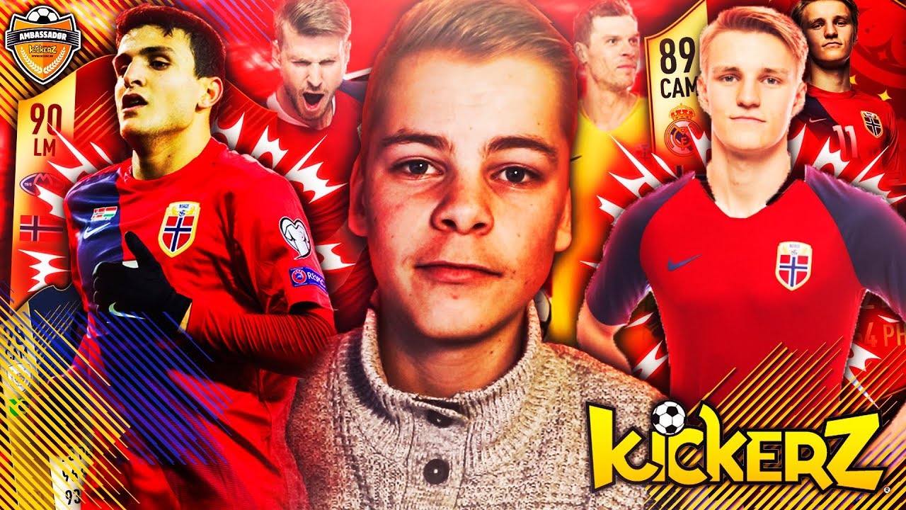ALT OM NORSK FOTBALL! 😱🇳🇴 KICKERZ UNBOXING AV PAKKEN OM NORGE! 🔥