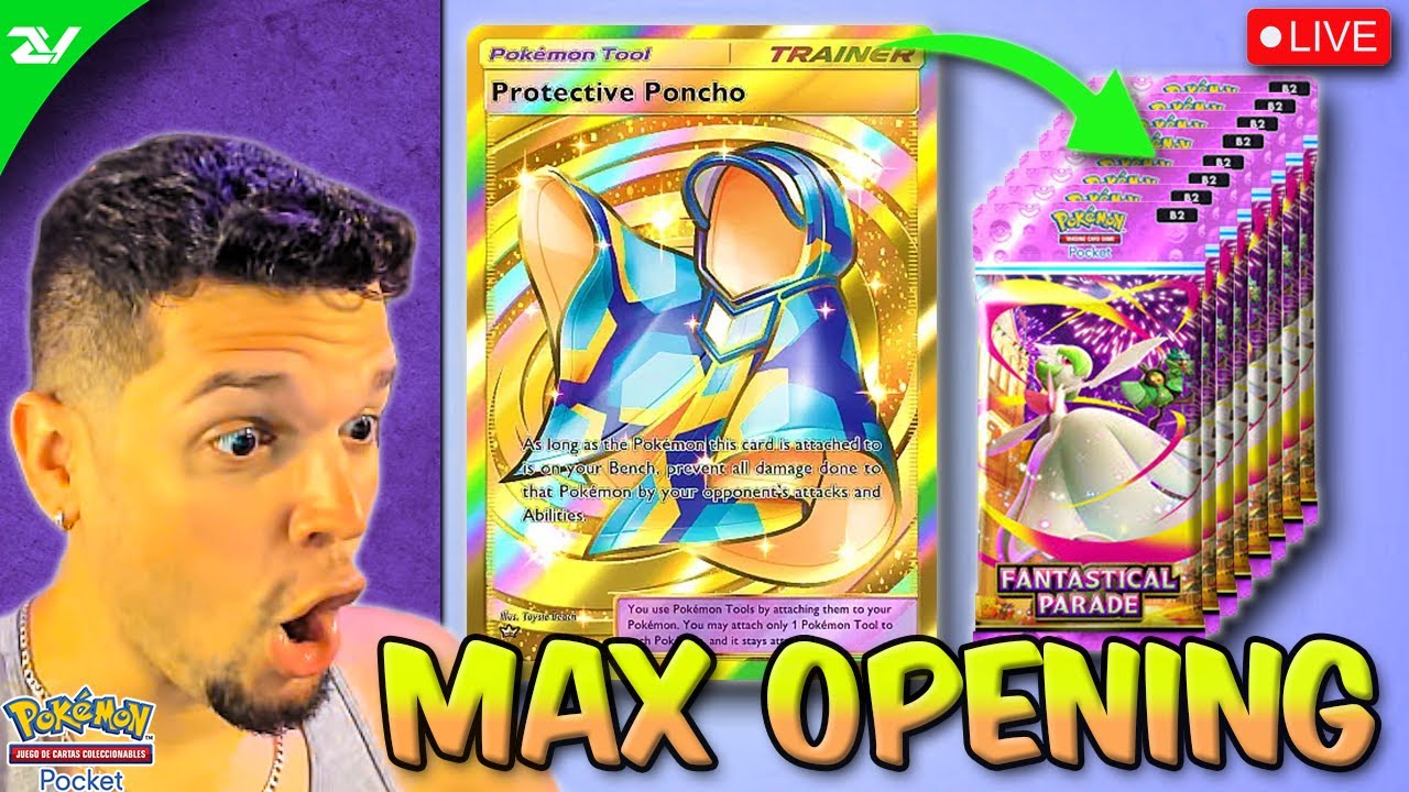 Max Pack Opening del Nuevo Set Fantastical Parade (B2) de Pokemon TCG Pocket