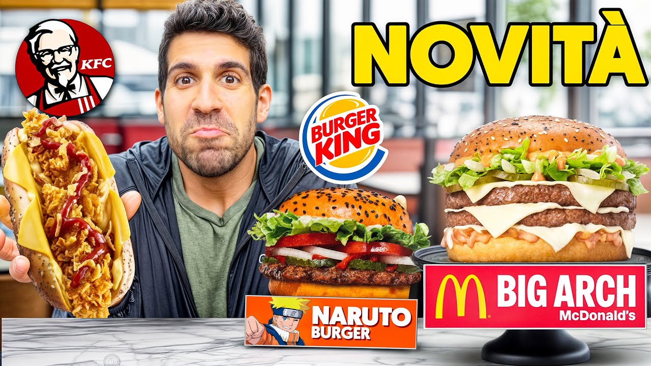 TEST DEI NUOVI PANINI NEI FAST FOOD ITALIANI