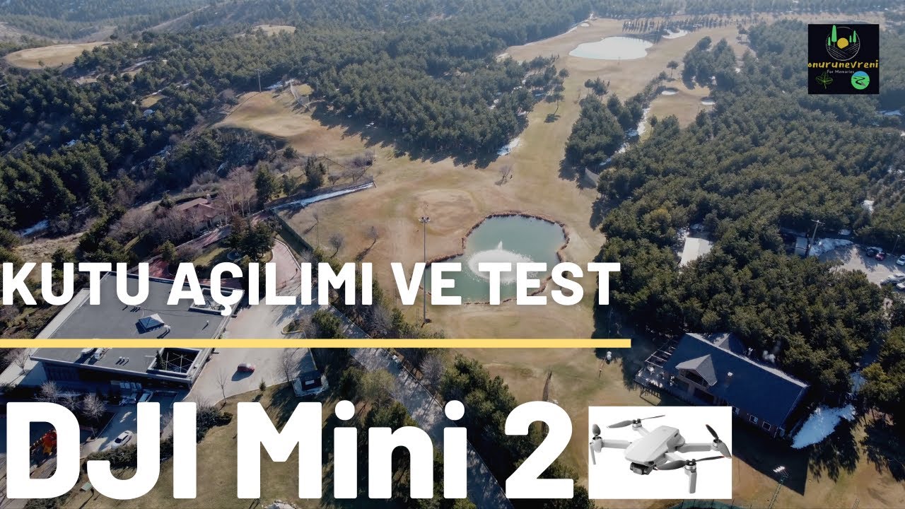 DJI Mini 2 Kutu Açılımı | İlk Kullanış Deneyimim | Fly More Combo | Atatürk Parkı Ahlatlıbel | 4K