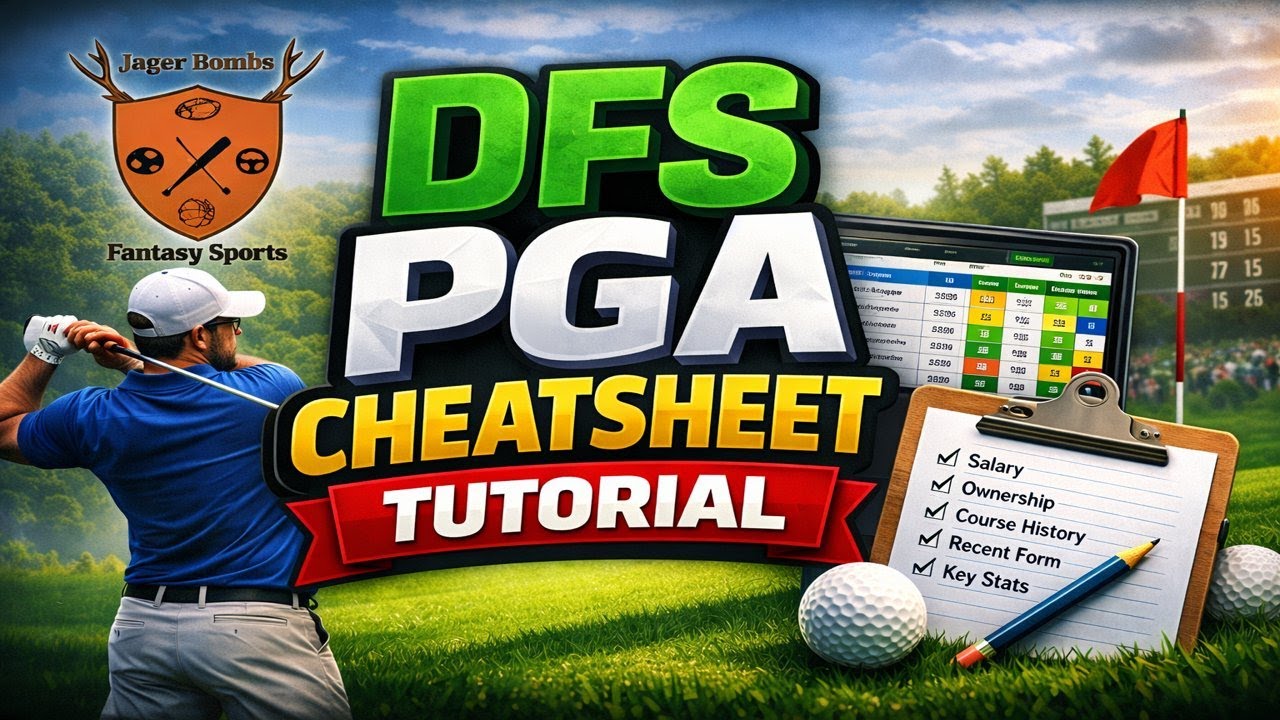 DFS PGA Cheatsheet - 2026 Updates