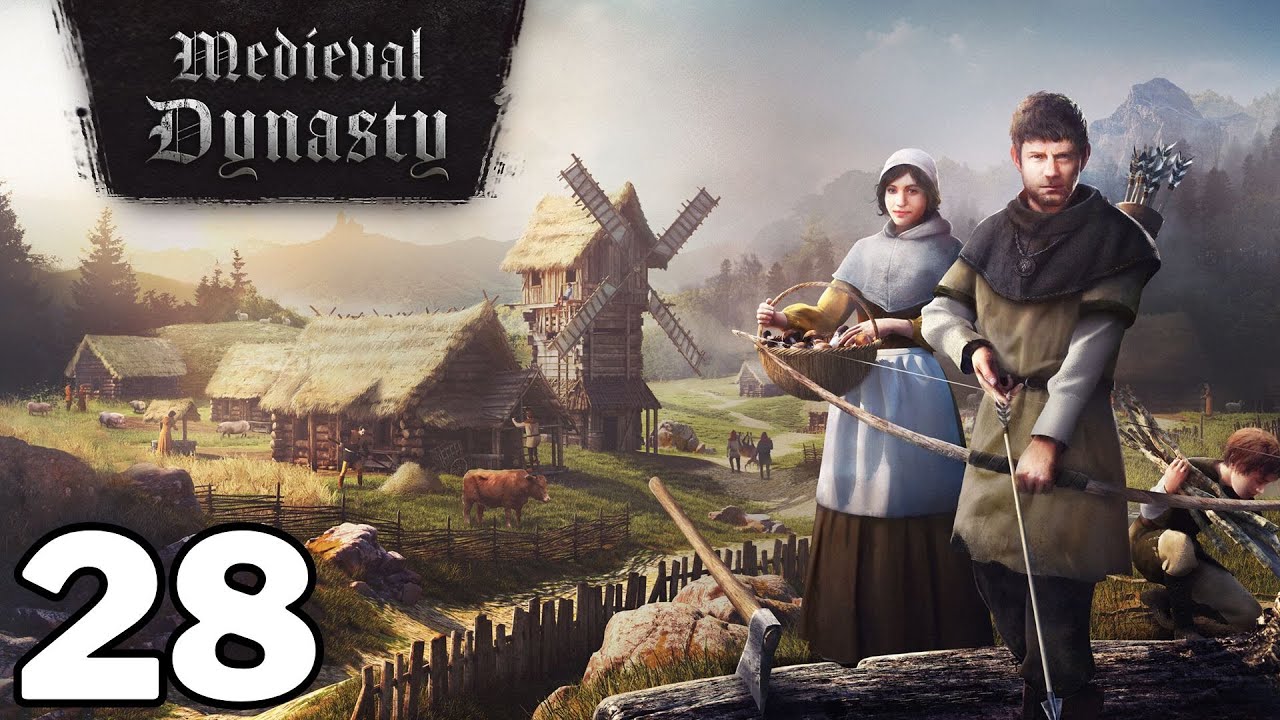 A FOME CONTINUA... - MEDIEVAL DYNASTY #28 | Gameplay em Portugu&ecirc;s