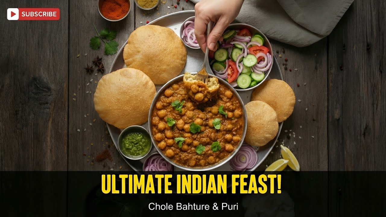 ​Halwai Style Chole Bhature: 100% Phule Phule Bhature Banane Ka Tarika
