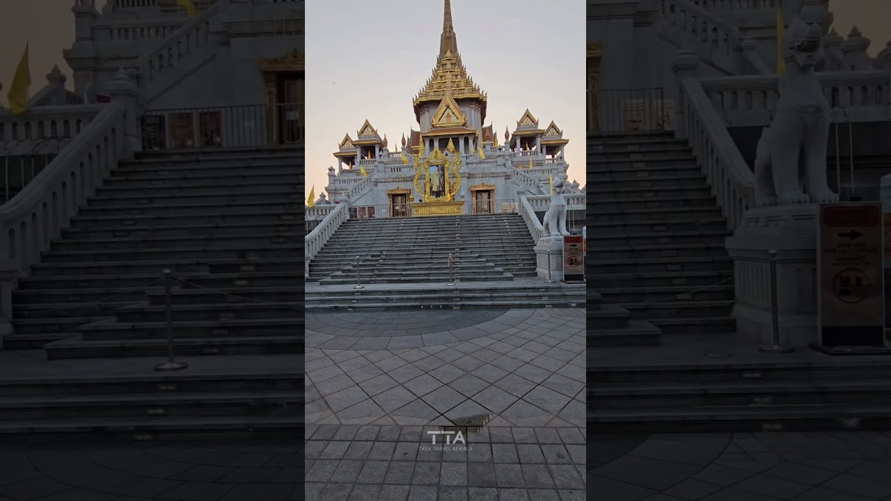 Golden Buddha Temple Bangkok Wat Traimit | TTA #buddha #shortsvideo #shorts #short #shortfeed #viral