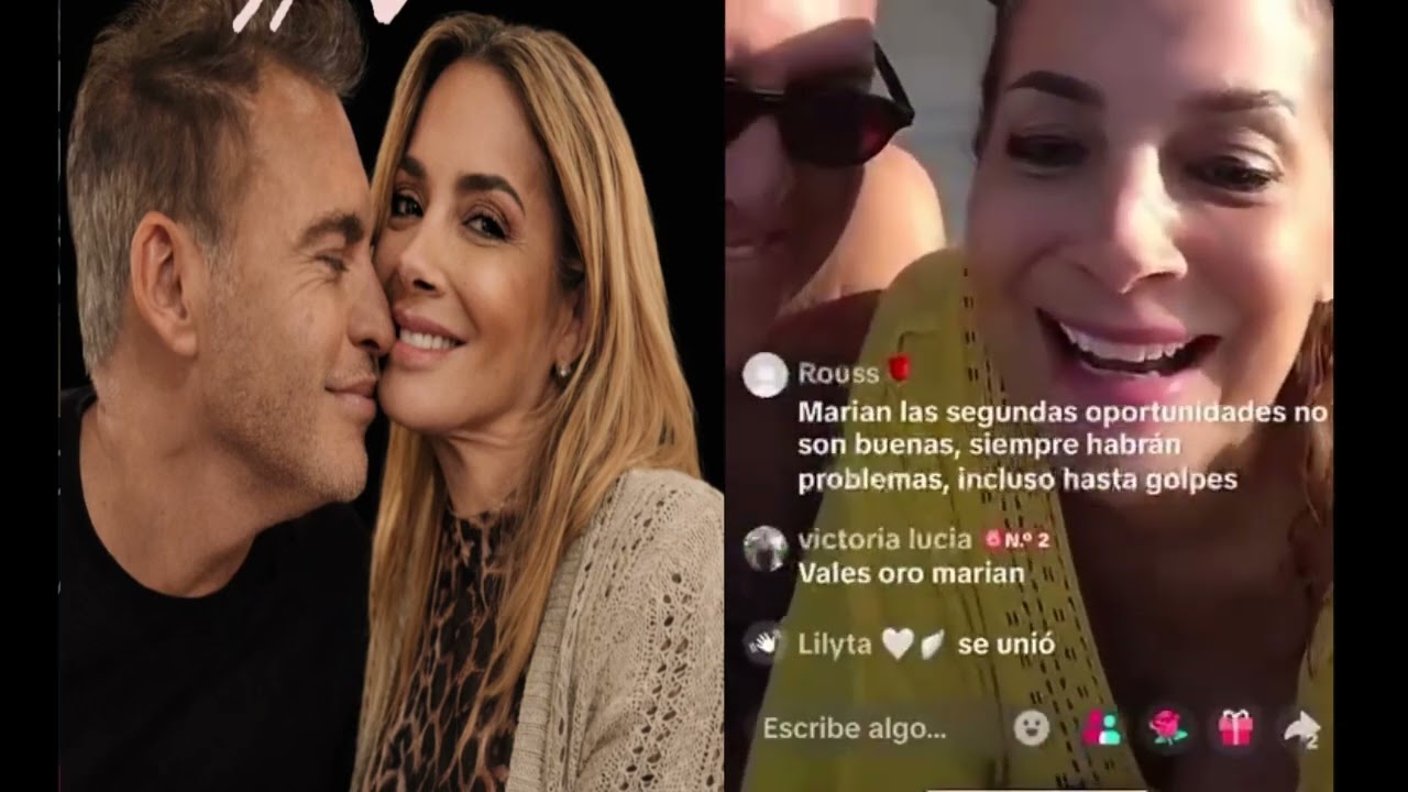 MARIAN SABATE DISCUTE EN PLENO EN VIVO CON SU NOVIO Y LO DESENMASCARA