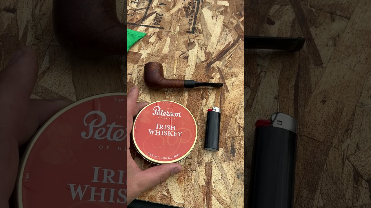 Peterson of Dublin Irish Whiskey Pipe Tobacco! 