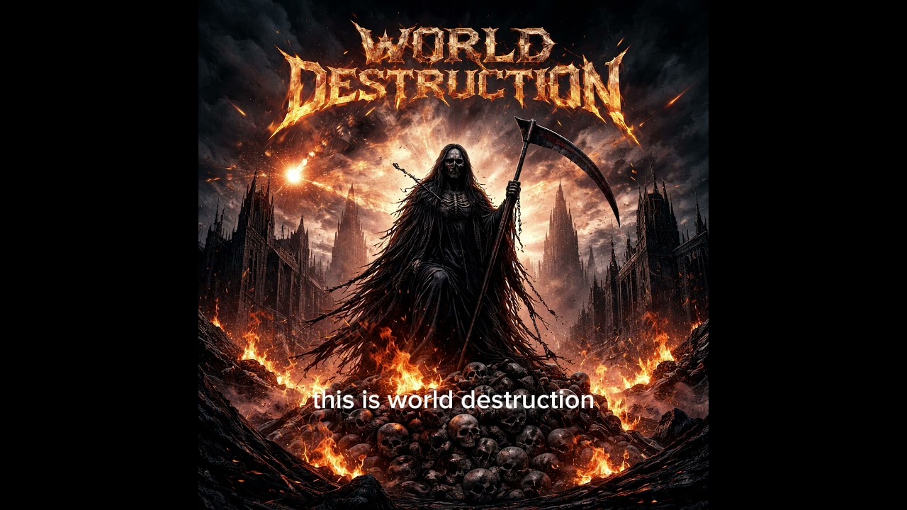 🔥 WORLD DESTRUCTION 🔥 By. Chris & Full band