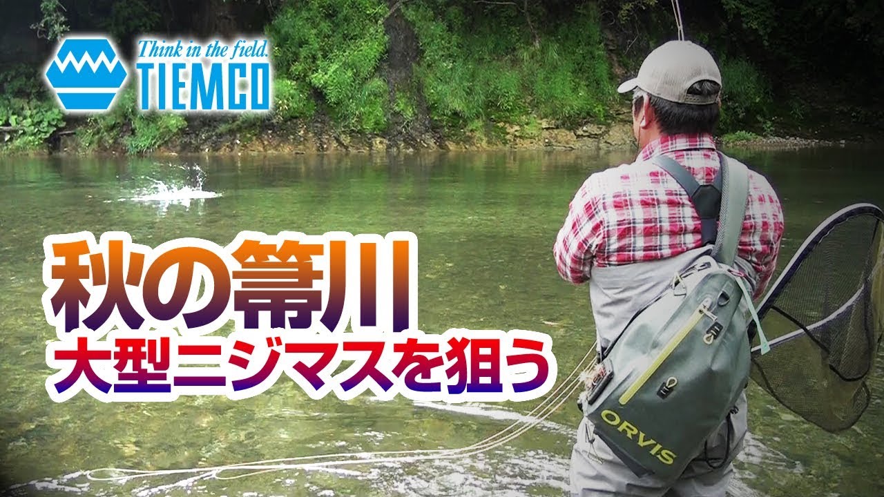 大型ニジマスを狙う秋の栃木県箒川 / Tiemco Fly Fishing JP / ティムコ フライフィッシング