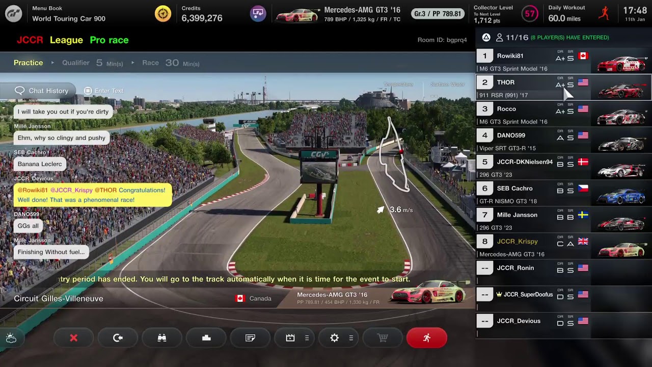 JCCR Season 2 Round 1 Pro and Amateur Race At Circuit Gilles Villeneuve | Seventh Stream of 2026 |