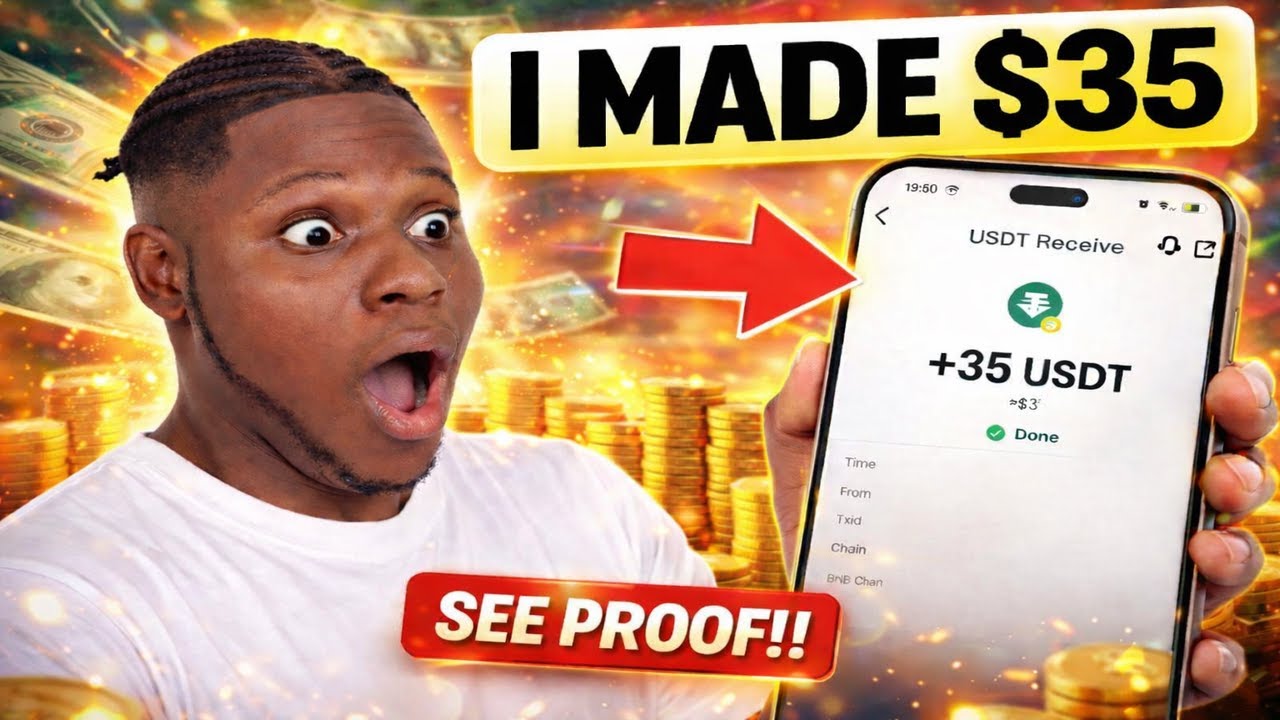 Earning App 2026 - How I Made  $35 Using This App Today