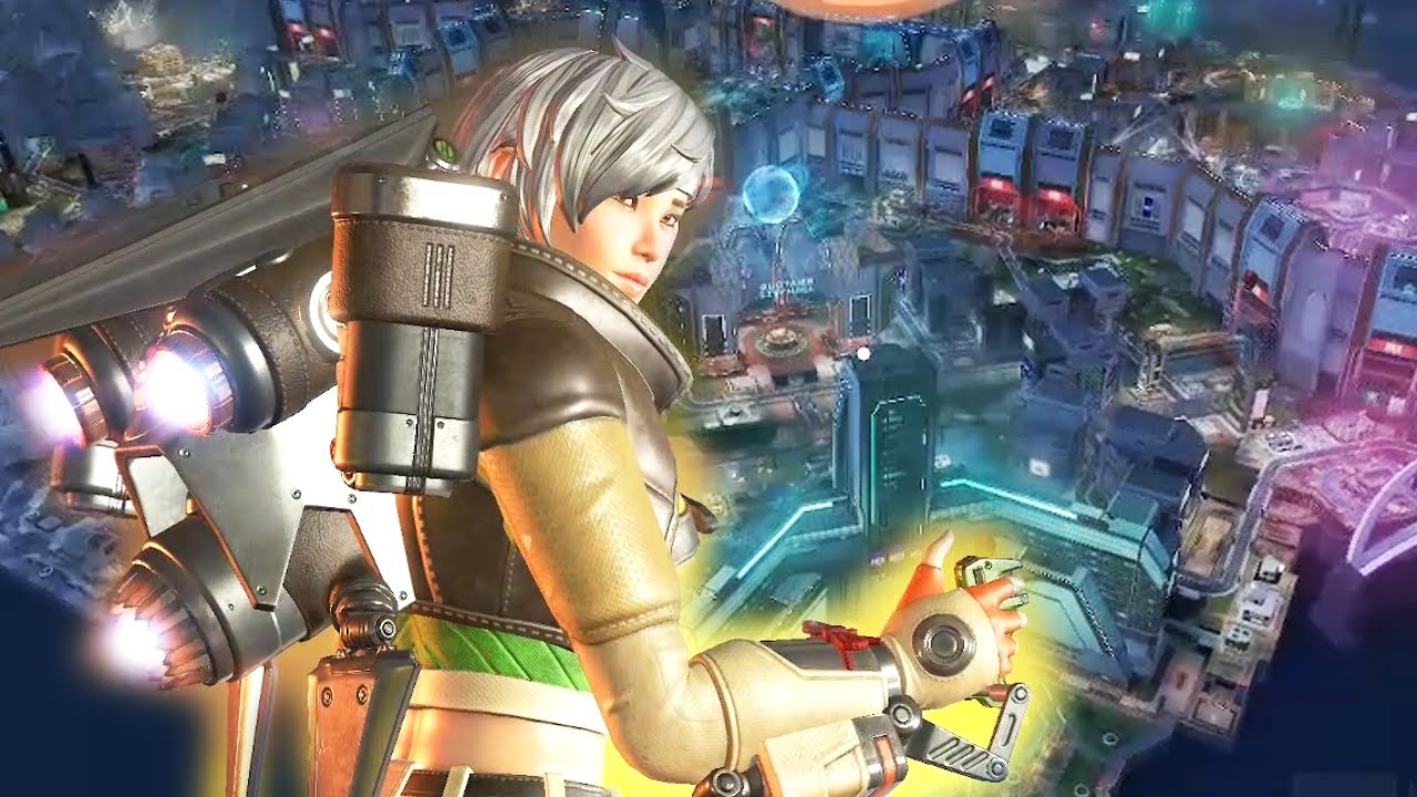 VALKYRIE is OP on E-DISTRICT | Apex Legends