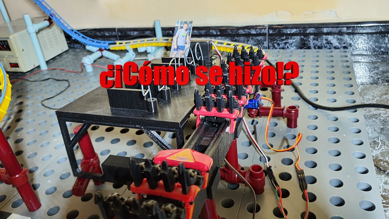 ¿Cómo hice la montaña rusa automática? Making of Coasterdynamix Coaster Model